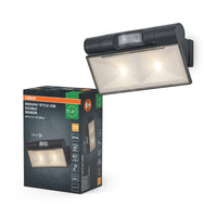 OSRAM ENDURA® Style USB Akku Außenwandleuchte 2.1W Up-Down Sensor IP44 Dark Grey