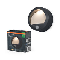OSRAM ENDURA® Style USB Akku Außenwandleuchte Wall 1.7W Sensor IP44 Dark Grey