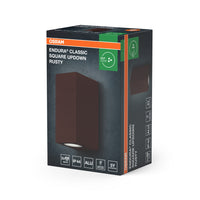 OSRAM ENDURA® Classic Square Up-Down Außenwandleuchte Rost