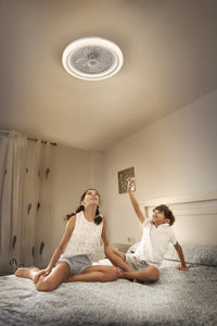 OSRAM LED Deckenventilator Solano 490mm 43W CCT