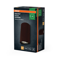OSRAM ENDURA® Style Up-Down Außenwandleuchte 12W 3000K Rost