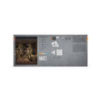 OSRAM LED Spot Recess Einbaustrahler Set GU10 schwenkbar Square Click 4.5W Grünmessing ⌀68 mm
