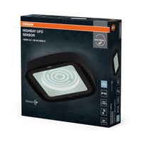 OSRAM Leuchte Schwarz, 6500 K, Tageslichtweiß, 130 W, Aluminium, 110° Abstrahlwinkel, 20.000 h Lebensdauer, 220-240 V
