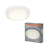 OSRAM Deckenleuchte Weiß, 3000 K / 4000 K / 6500 K, Warmweiß, 2100 lm, 24 W, 22 cm ⌀