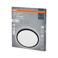 OSRAM ORBIS EASYFIX LED Backlight Deckenleuchte 42cm 22W +CCT DIM Fernbedienung, schwarz