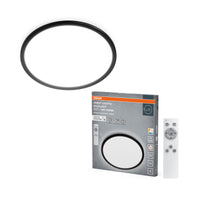 OSRAM ORBIS EASYFIX LED Backlight Deckenleuchte 42cm 22W +CCT DIM Fernbedienung, schwarz
