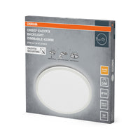 OSRAM ORBIS EASYFIX LED Backlight Deckenleuchte 42cm 22W DIM Warmweiß IP54, weiß