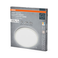 OSRAM ORBIS EASYFIX LED Backlight Deckenleuchte 42cm 22W 3Step Click CCT Sensor IP54, weiß
