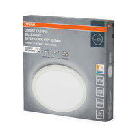 OSRAM ORBIS EASYFIX LED Backlight Deckenleuchte 22cm 14W 3Step Click CCT IP54, weiß
