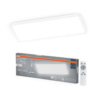 OSRAM PLANON EASYFIX LED Panel Backlight Deckenleuchte 24W 58cm CCT +DIM Fernbedienung IP54, weiß