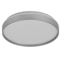 OSRAM SMART+ Matter Deckenleuchte Ceiling Silber, 3000-6500, RGBTW, 1500 lm, 24 W, 38,5 cm Durchmesser
