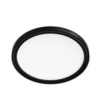 OSRAM ORBIS EASYFIX LED Backlight Deckenleuchte 22cm 14W 3Step Click CCT IP54, schwarz