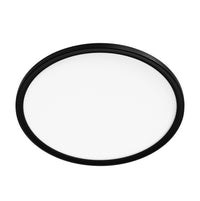 OSRAM ORBIS EASYFIX LED Backlight Deckenleuchte 42cm 22W 3Step Click CCT Sensor IP54, schwarz