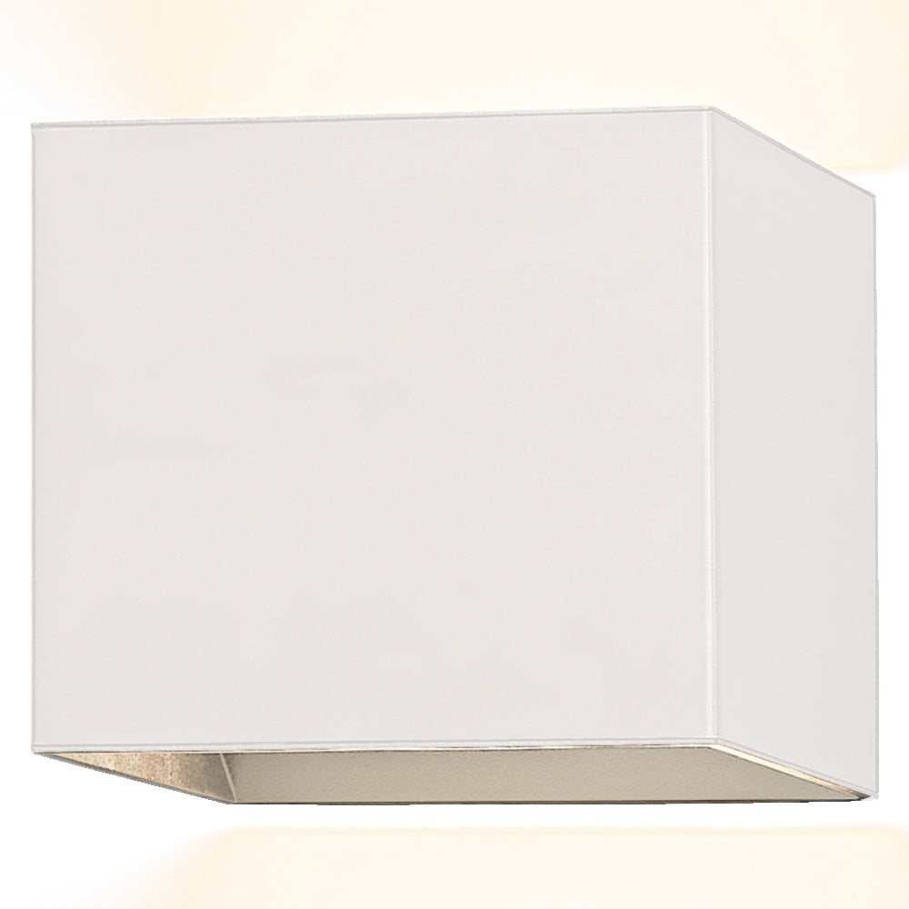 OSRAM Deckenleuchte Orbis Wall Square Weiß 2er-Pack, 3000 K, Warmweiß, 185 lm, 4,2 W, Aluminium und Kunststoff