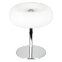 OSRAM DECOR Tischleuchte Lunea Weiß, 2700, Warmweiß, 580 lm, 8 W, 20 cm ⌀, Stahl, 25.000 h Lebensdauer, 220-240 V, IP20