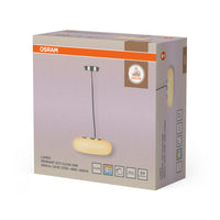 OSRAM DECOR Leuchte Lunea Weiß, 2700 K / 4000 K / 6500 K, Warmweiß, 1800 lm, 24 W, 40 cm ⌀, Stahl, 25.000 h Lebensdauer