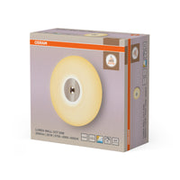 OSRAM DECOR Wandleuchte Lunea Weiß, 2700 K / 4000 K / 6500 K, Warmweiß, 1700 lm, 22 W, 30 cm ⌀, Stahl