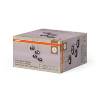 OSRAM DECOR Deckenleuchte Satellite Grau, 2400 K / 3500 K / 5000 K, Warmweiß, 340 lm, 23 W, 56 cm Durchmesser, Stahl