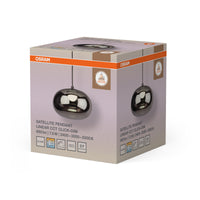 OSRAM DECOR Deckenleuchte Satellite Grau, 2400 K / 3500 K / 5000 K, Warmweiß, 140 lm, 7,5 W, 20 cm Durchmesser, Stahl