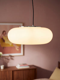 OSRAM DECOR Leuchte Lunea Weiß, 2700 K / 4000 K / 6500 K, Warmweiß, 1800 lm, 24 W, 40 cm ⌀, Stahl, 25.000 h Lebensdauer