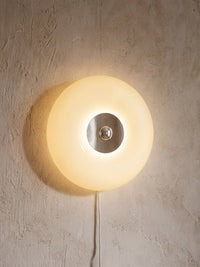 OSRAM DECOR Wandleuchte Lunea Weiß, 2700 K / 4000 K / 6500 K, Warmweiß, 1700 lm, 22 W, 30 cm ⌀, Stahl