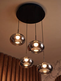 OSRAM DECOR Deckenleuchte Satellite Grau, 2400 K / 3500 K / 5000 K, Warmweiß, 340 lm, 23 W, 56 cm Durchmesser, Stahl