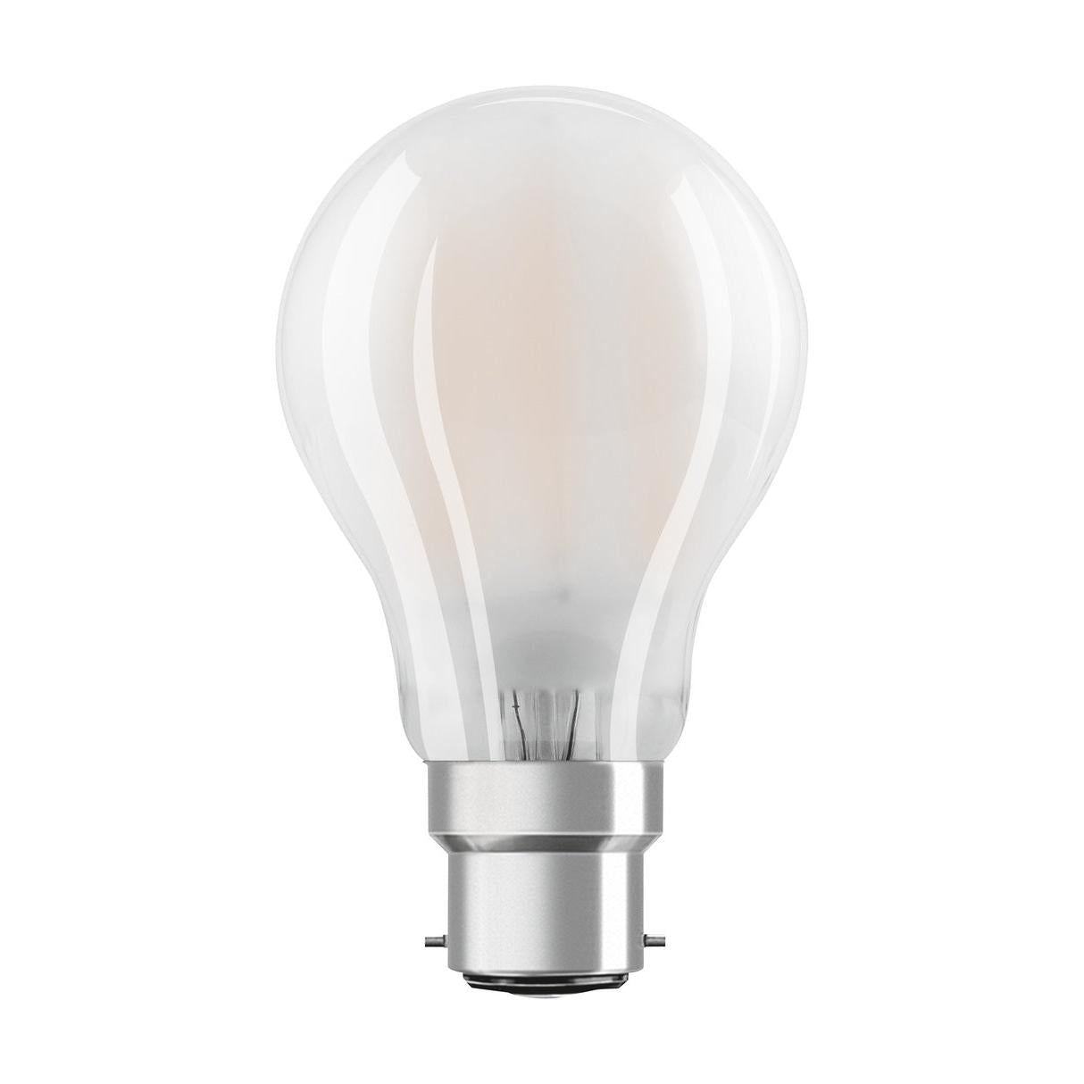 OSRAM LED Lampe LED Retrofit CLASSIC A 4W 840 Frosted B22d, 470 lm, 4000 K, Kaltweiß-LEDVANCE Shop