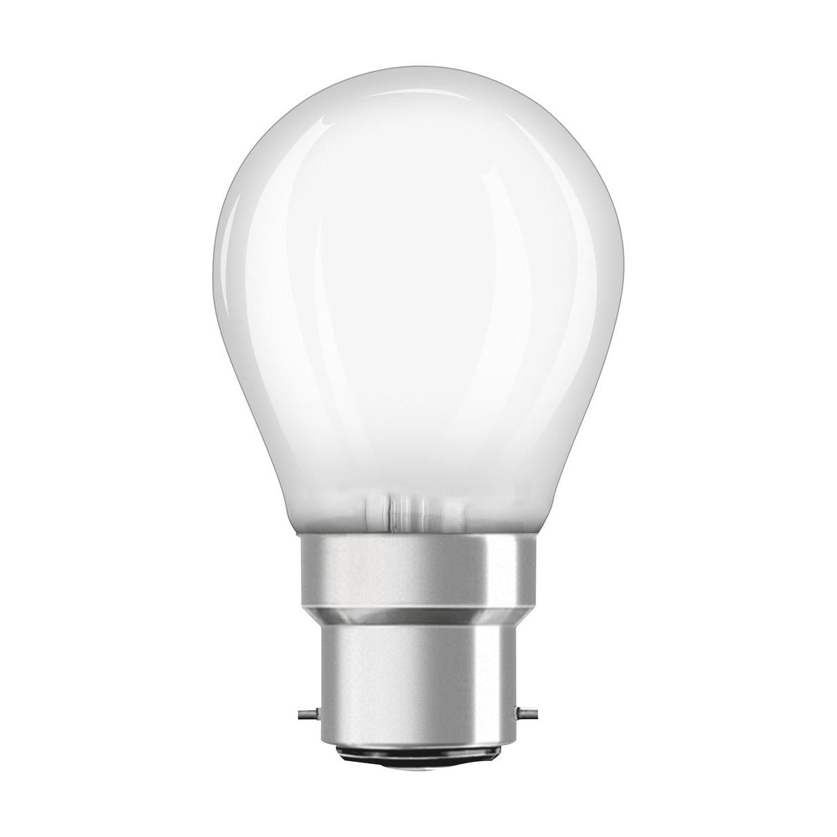 OSRAM LED Lampe LED Retrofit CLASSIC P DIM 4.8W 827 Frosted B22d, 470 lm, 2700 K, Warmweiß-LEDVANCE Shop