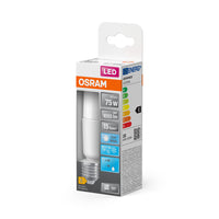 OSRAM LED Lampe LED STAR STICK 9.5W 840 Frosted E27 Ice, 1055 lm, 4000 K, Kaltweiß-LEDVANCE Shop