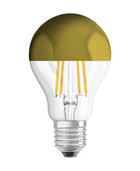 OSRAM LED Lampe LED Retrofit CLASSIC A Mirror 4W 827 Clear E27 Gold, 400 lm, 2700 K, Warmweiß-LEDVANCE Shop