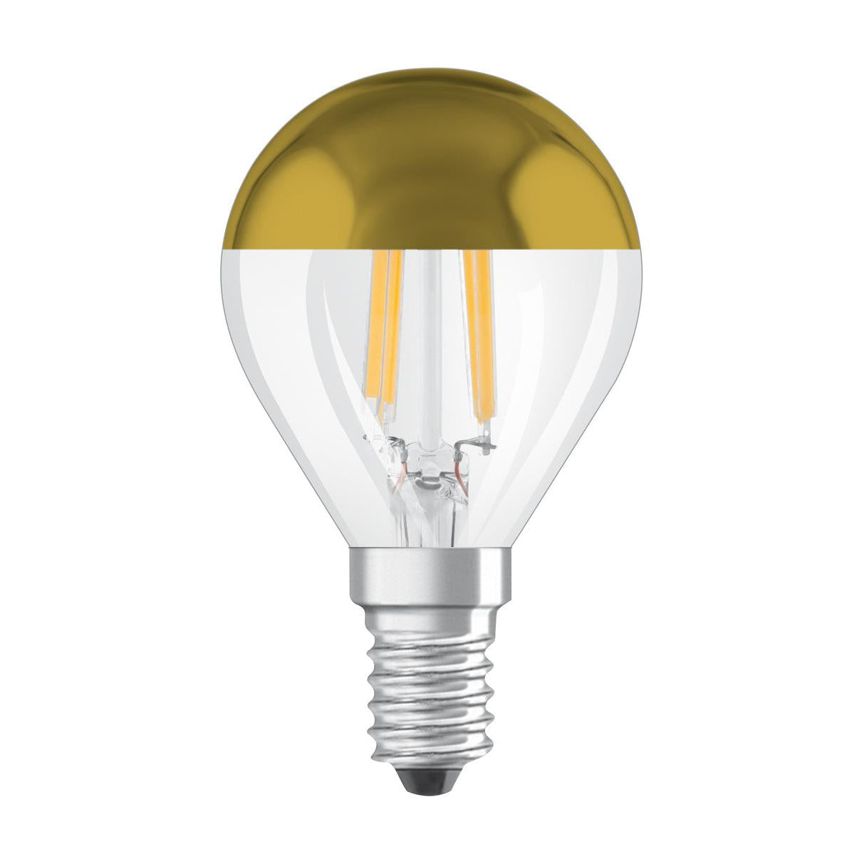 OSRAM LED Lampe LED Retrofit CLASSIC P Mirror 4W 827 Clear E14, 380 lm, 2700 K, Warmweiß-LEDVANCE Shop