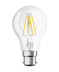 OSRAM LED Lampe LED Retrofit CLASSIC A 6.5W 827 Clear B22d, 806 lm, 2700 K, Warmweiß-LEDVANCE Shop