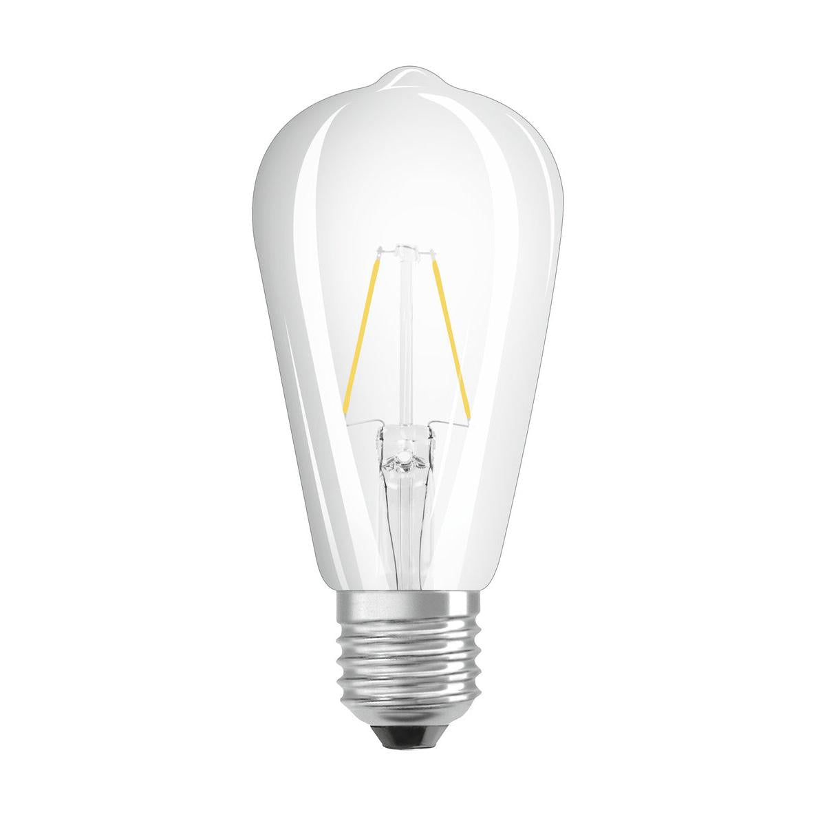 OSRAM LED Lampe LED Retrofit CLASSIC ST 2.5W 827 Clear E27, 250 lm, 2700 K, Warmweiß-LEDVANCE Shop