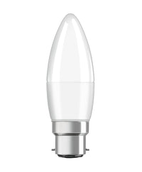 OSRAM LED Lampe LED STAR CLASSIC B 4.9W 827 Frosted B22d, 470 lm, 2700 K, Warmweiß-LEDVANCE Shop