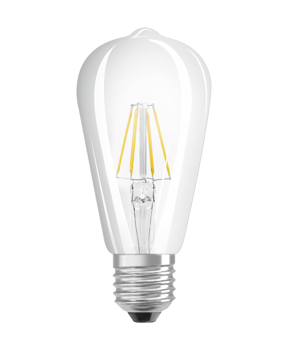 OSRAM LED Lampe LED Retrofit CLASSIC ST 6.5W 827 Clear E27, 806 lm, 2700 K, Warmweiß-LEDVANCE Shop