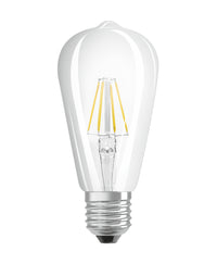 OSRAM LED Lampe LED Retrofit CLASSIC ST 6.5W 827 Clear E27, 806 lm, 2700 K, Warmweiß-LEDVANCE Shop