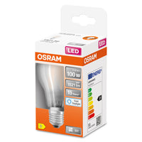 OSRAM LED Lampe LED Retrofit CLASSIC A 11W 865 Frosted E27, 1521 lm, 6500 K, Kaltes Tageslicht-LEDVANCE Shop