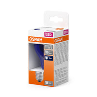 OSRAM LED Lampe LED STAR DÉCOR CLASSIC A 2.5W 190 Blue E27, 10 lm, 9000 K, Blau-LEDVANCE Shop