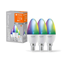 LEDVANCE SMART+ WIFI LED-Lampe, weiß, 4,9W, 470lm, 3er-Pack