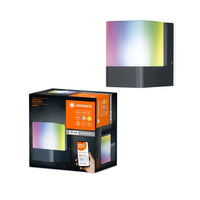 LEDVANCE Wifi SMART+ Outdoor Cube LED Wandleuchte RGBW mehrfarbig 9,5W / 3000K