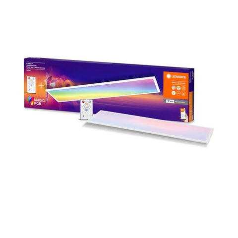 LEDVANCE SMART + WIFI PLANON MAGIC LED Panelleuchte, weiß, 36W, 3600lm, Weißlichtfunktion, dimmbar, dynamischer Magic-RGB Lichteffekt, lange Lebensdauer, App-steuerbar, einfache Montage, 2700 - 6500K