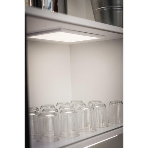 LEDVANCE LED Unterbau-Leuchte, Leuchte für Innenanwendungen, Warmweiß, Integrierter Sweep-Sensor, Länge: 30x20 cm, Cabinet LED Panel