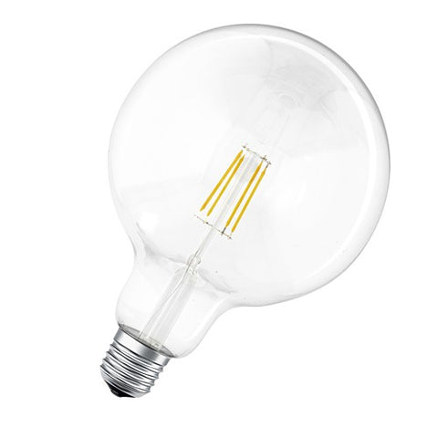LEDVANCE Bluetooth SMART+ Filament Globe LED Lampe dimmbar (ex 60W) 6W / 2700K Warmweiß E27
