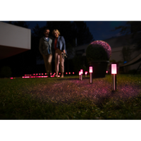 LEDVANCE Wifi SMART+ Outdoor Garden Pole LED Gartenleuchte mehrfarbig RGBW 5er-Basisset