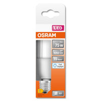 OSRAM LED STAR STICK Lampe matt (ex 75W) 10W / 6500K Kaltweiß E27