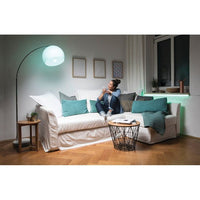 OSRAM LED Retrofit RGBW LED Lampe matt mehrfarbig mit Fernbedienung (ex 60W) 9W / 2700K Warmweiß E27