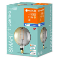 LEDVANCE Bluetooth SMART+ Globe LED Filament Lampe dimmbar (ex 37W) 6W / 2700K Warmweiß E27