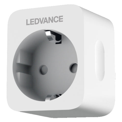 LEDVANCE Wifi SMART+ schaltbare Steckdose, inkl. Energiezähler, kompatibel mit Google und Alexa, 1er-Pack