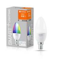 LEDVANCE Wifi SMART+ LED Lampe Kerze RGBW mehrfarbig (ex 40W) 5W / 2700-6500K E14