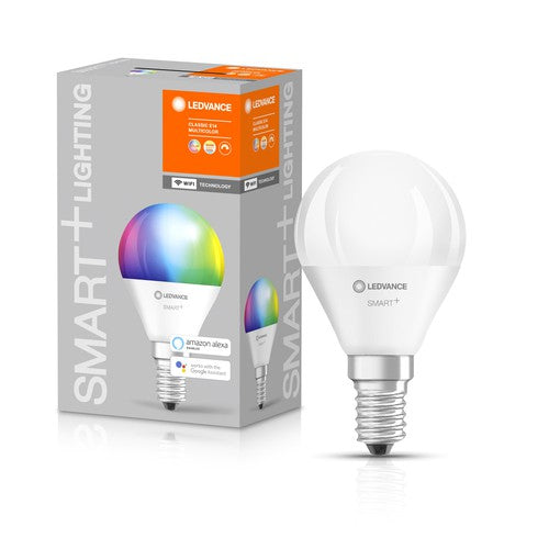 LEDVANCE Wifi SMART+ LED Lampe Mini RGBW mehrfarbig (ex 40W) 5W / 2700